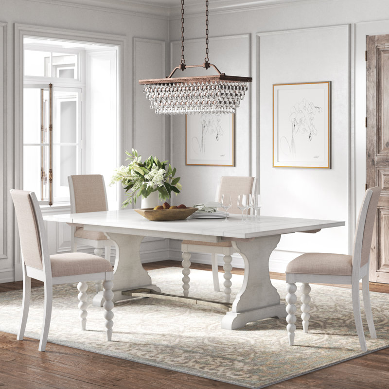 Kelly Clarkson Home Jaclin 5 Piece Extendable Dining Set & Reviews